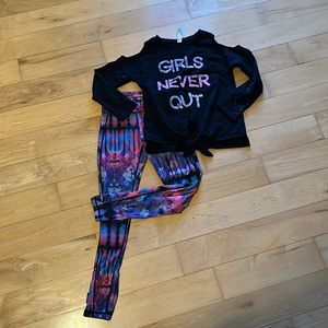 Girls set size M